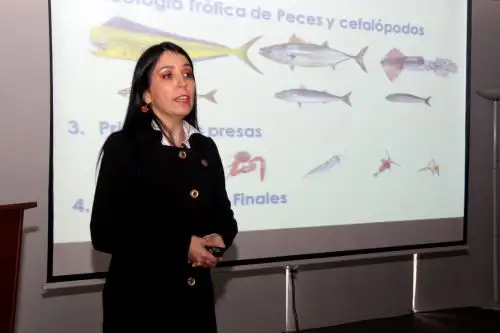 Ana Alegre del Imarpe Foto: SNP