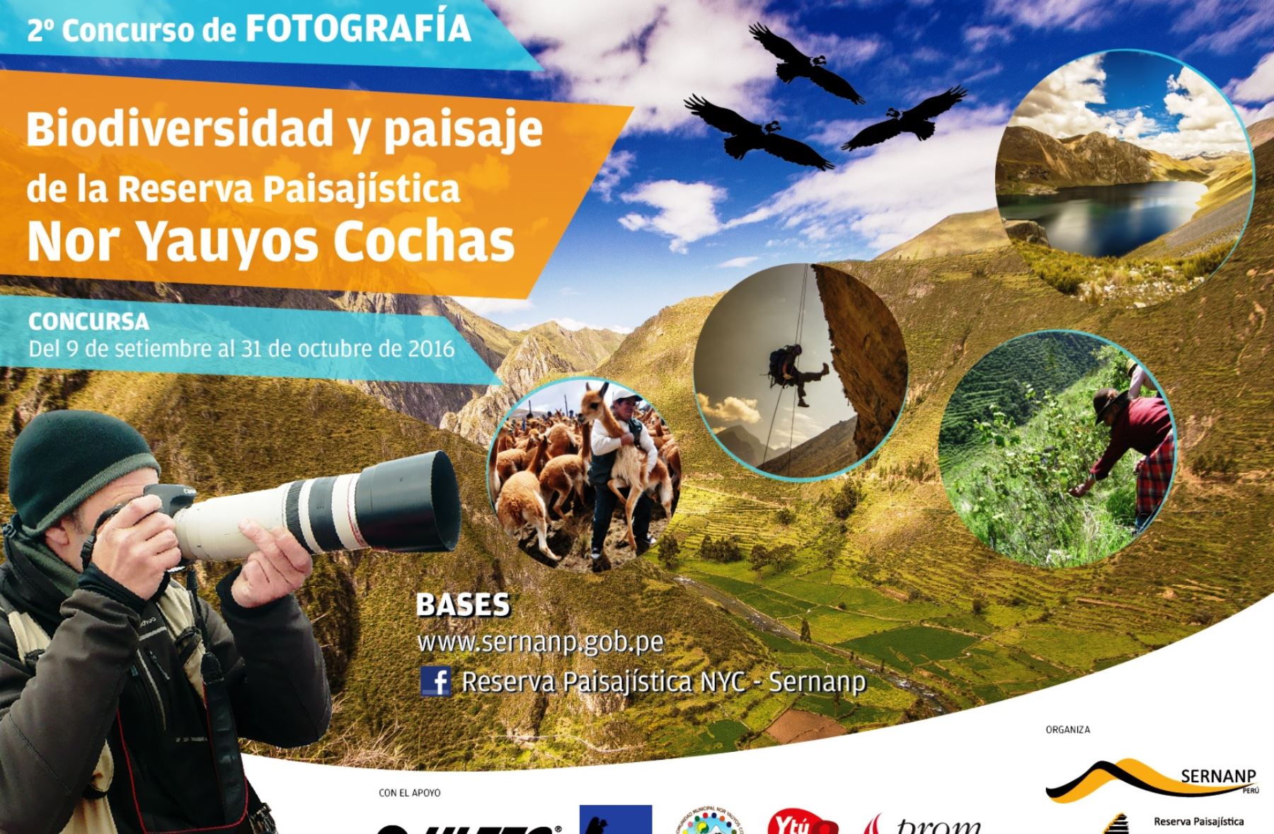 Sernanp organiza concurso fotográfico de la Reserva Paisajística Nor Yauyos Cochas.