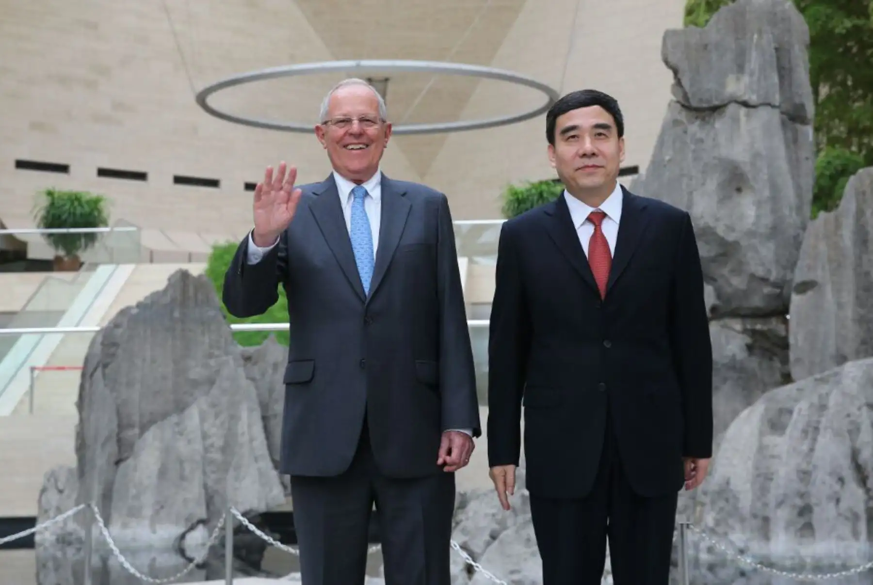 Presidente de la República Pedro Pablo Kuczynski participa  en el Foro de Cooperación Financiera y de Capacidad Industrial entre China y Perú, organizado por el Banco de China. ANDINA/Presidencia