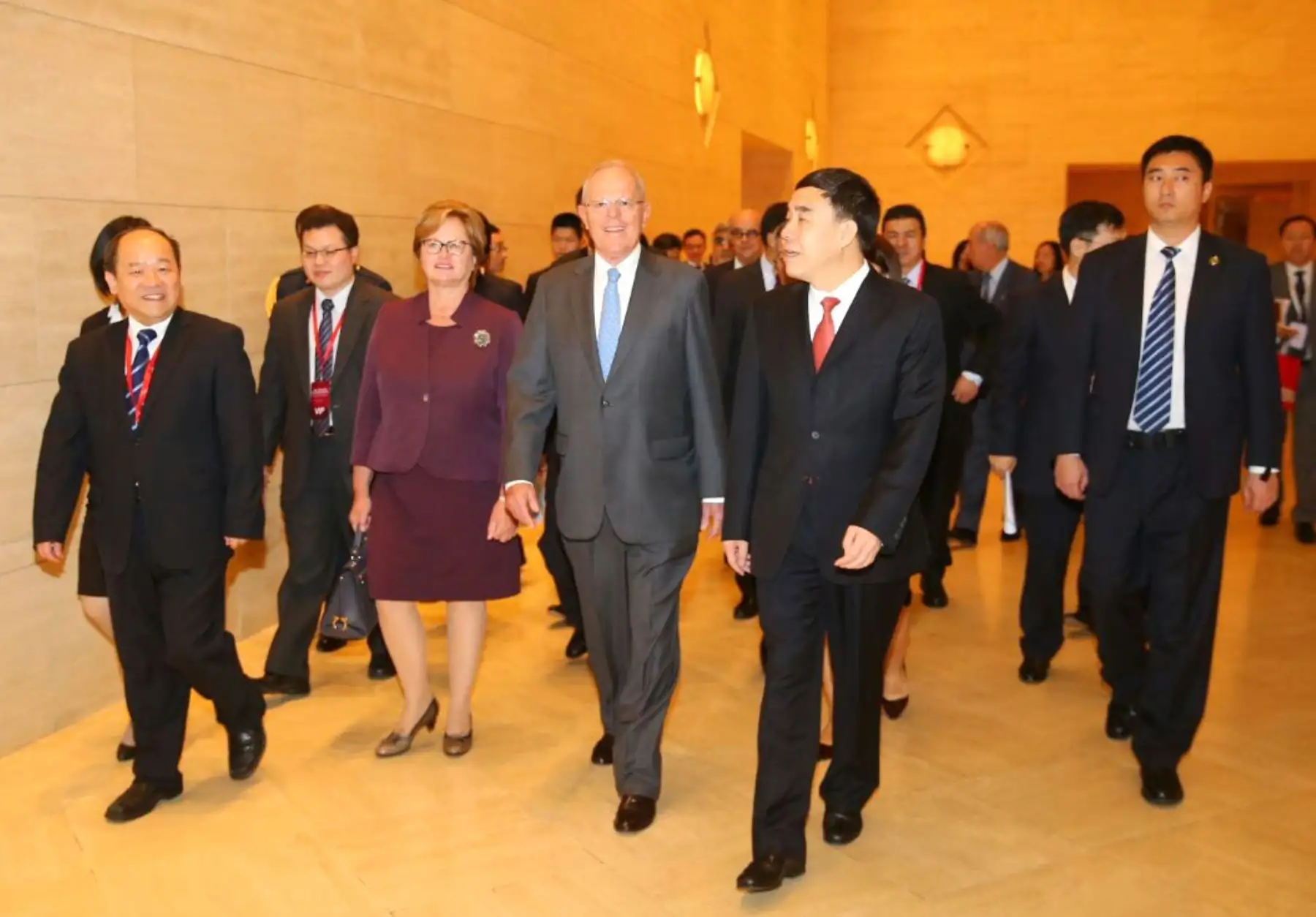 Presidente de la República Pedro Pablo Kuczynski participa  en el Foro de Cooperación Financiera y de Capacidad Industrial entre China y Perú, organizado por el Banco de China. ANDINA/Presidencia