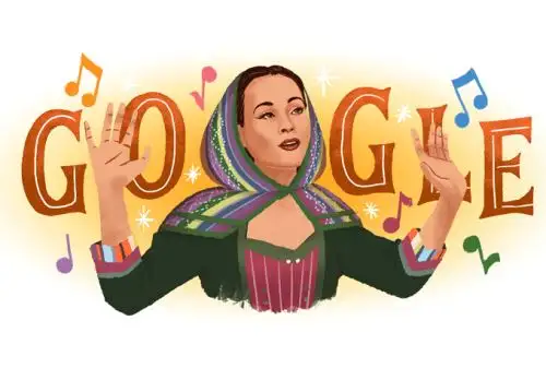 Yma Súmac es recordada en Google.
