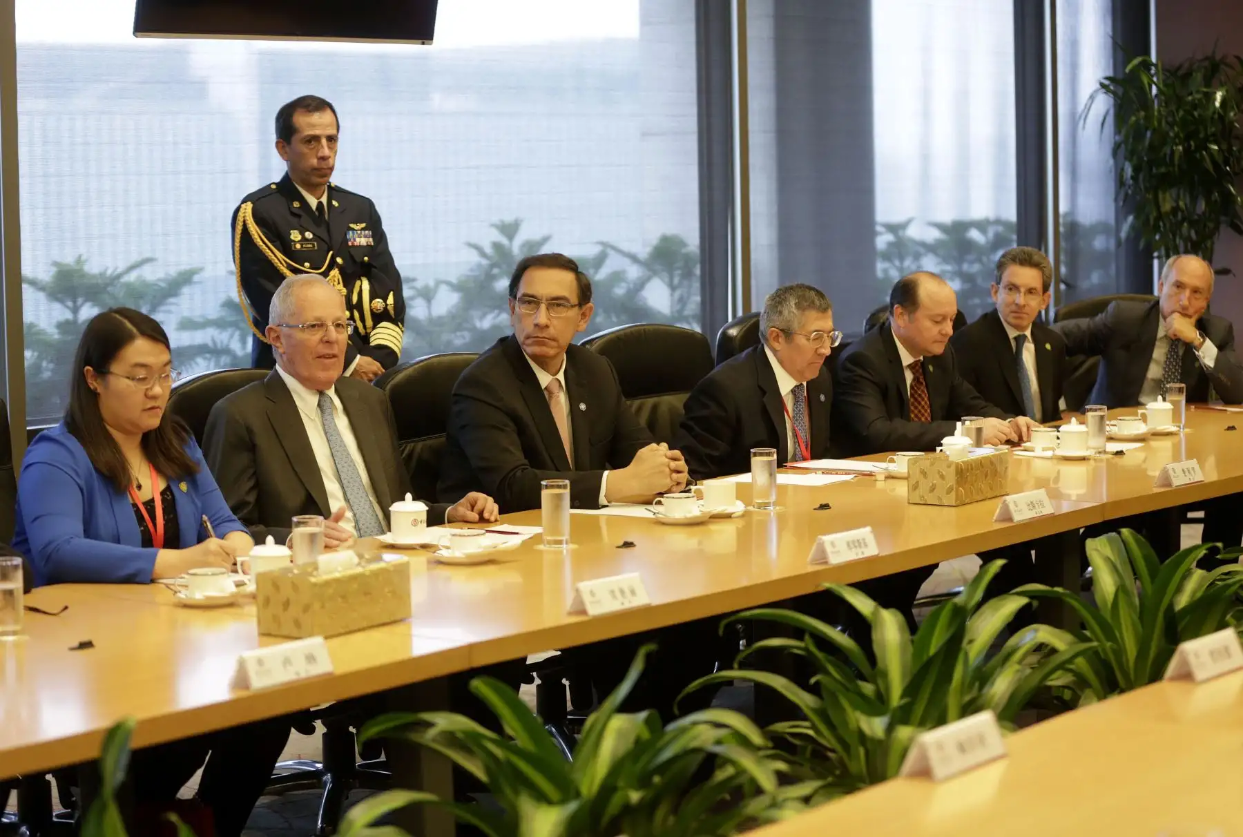 Jefe de Estado participó en Beijing en el Foro de Cooperación Financiera y de Capacidad Industrial entre China y el Perú. Foto: ANDINA/ Prensa Presidencia