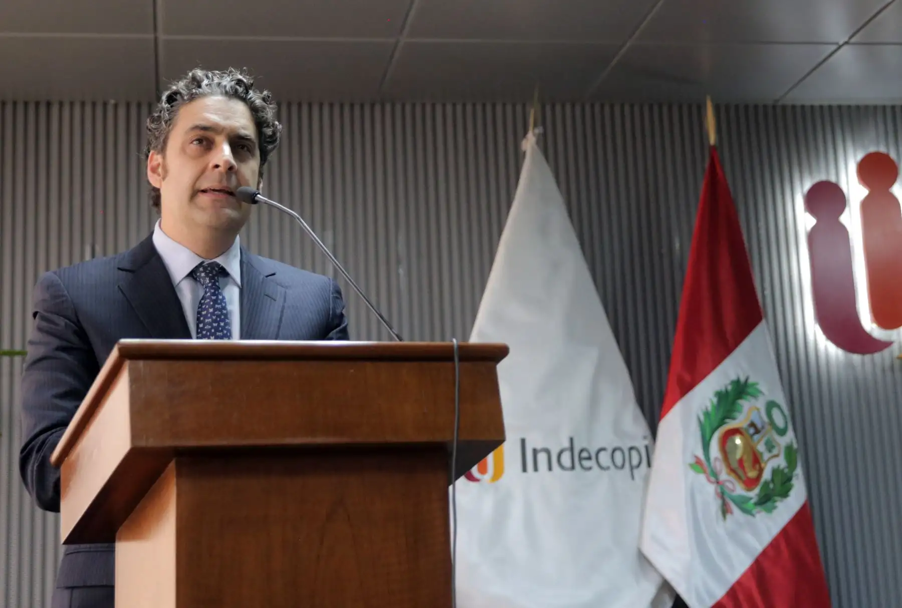 Presidente de Indecopi, Ivo Gagliuffi ANDINA/Jhony Laurente