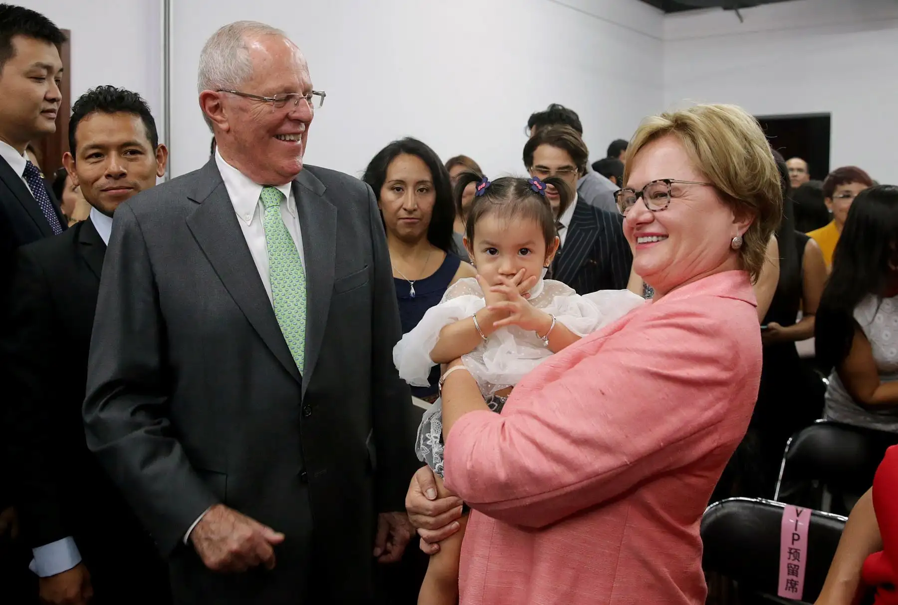 Presidente Kuczynski sostuvo un encuentro con miembros de la comunidad peruana de residentes en Beijing. Foto: ANDINA/ Prensa Presidencia