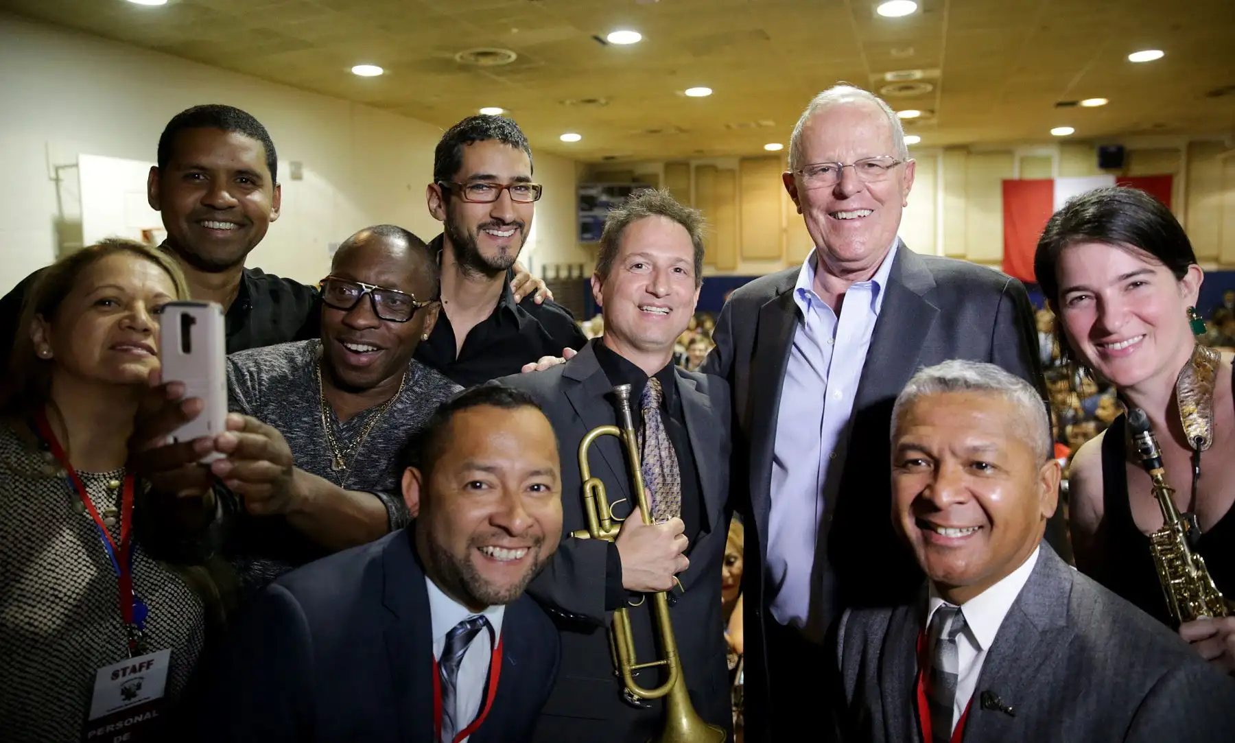 NUEVA YORK , EEUU - SEPTIEMBRE 18. Jefe de Estado Pedro Pablo Kuczynski, visitó a la comunidad peruana de Nueva York y Paterson.

Foto: PRESIDENCIA