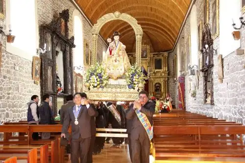 Población de Yunguyo se prepara para fiesta de San Francisco de Borja. ANDINA
