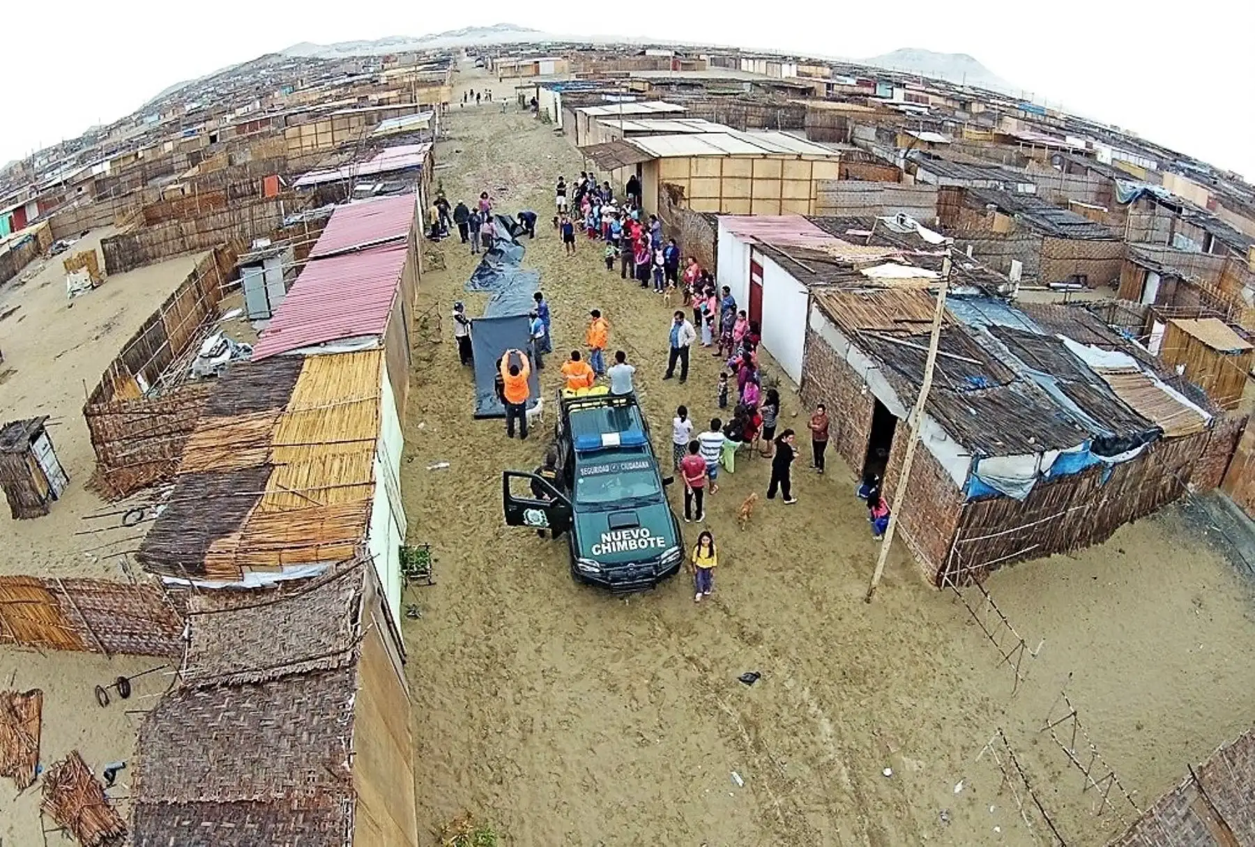 Proyecto Chinecas recuperará 217 hectáreas invadidas en Nuevo Chimbote, afirma gerente Edilberto Ñique. ANDINA