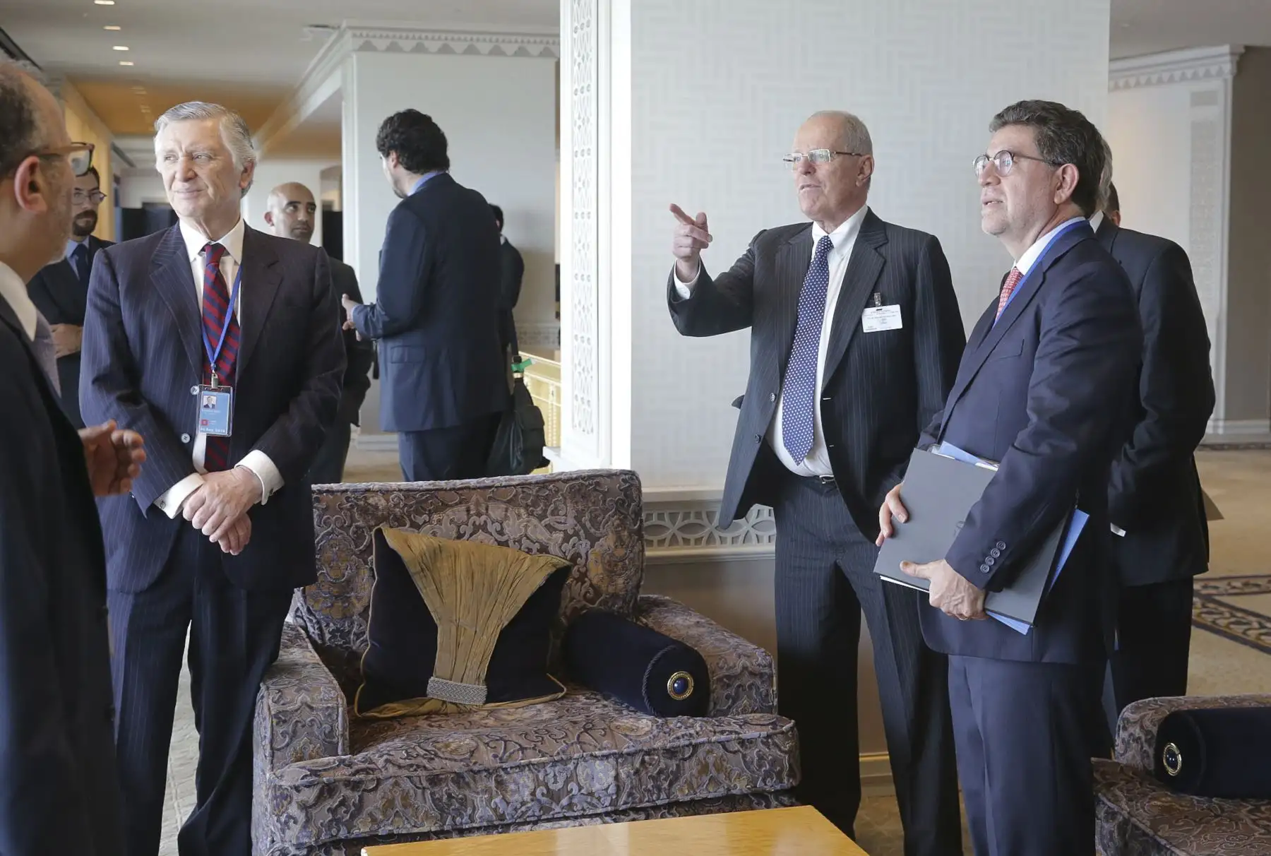 El presidente Pedro Pablo Kuczynski, se reúne con el presidente del Grupo Banco Mundial, Jim Yong Kim. Foto: ANDINA/ Prensa Presidencia