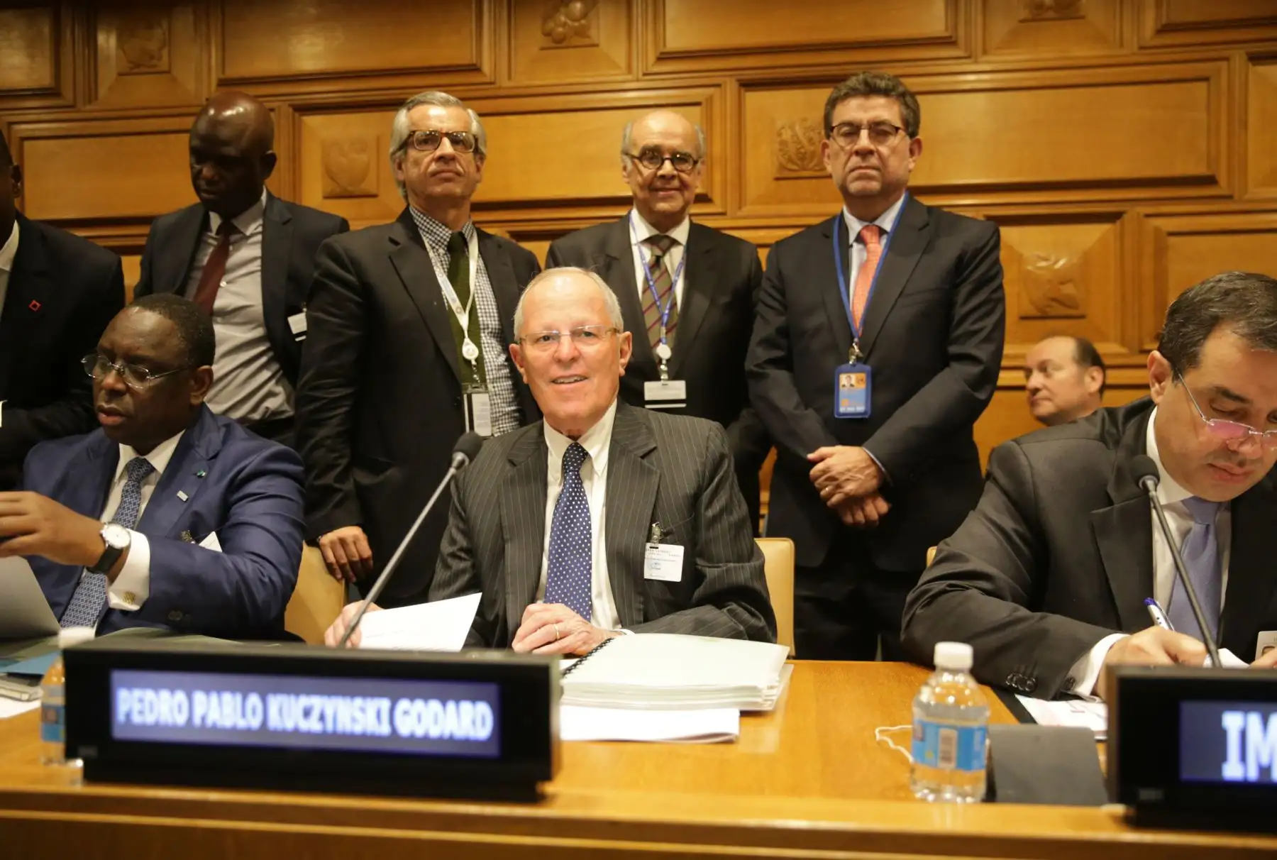 El presidente de la República, Pedro Pablo Kuczynski, fue incorporado hoy al Panel de Alto Nivel sobre el Agua, el foro mundial más importante en el tema, creado, de manera conjunta, por las Naciones Unidas y el Banco Mundial. Foto: ANDINA/ Prensa Presidencia