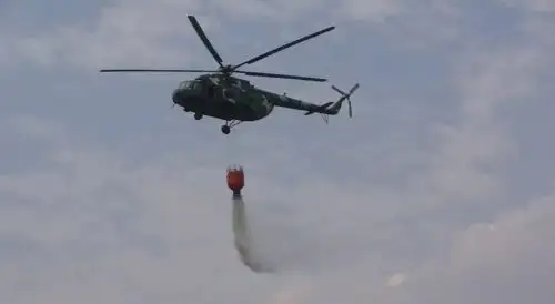 El uso, por primera vez, del sistema denominado “Bambi Bucket” para extinguir el incendio forestal que afectó a un sector del distrito del Río Tambo, en la provincia de Satipo, región Junín, marcó un hito en la estrategia para atender siniestros de gran envergadura en el Perú.