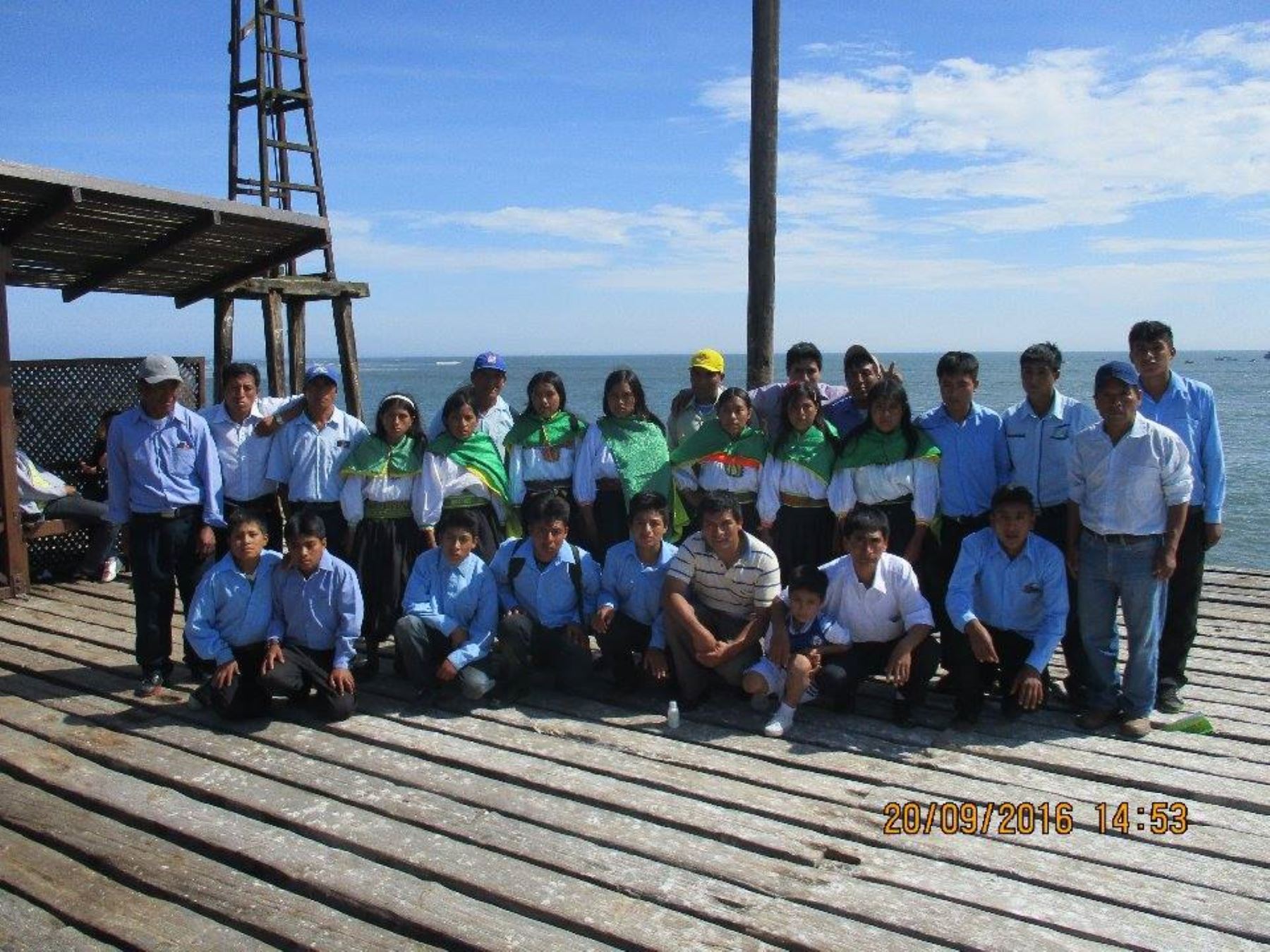 Con mucho  entusiasmo, niños y niñas del CEPED Nº 20811 del caserío piurano de Chilcapampa, conocieron por primera vez el mar y el Museo Tumbas Reales de Sipán en la ciudad de Lambayeque.