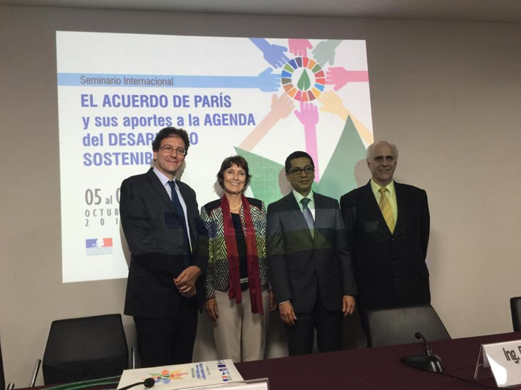 La Unión Europea considera al Perú como ejemplo en Sudamérica por ser la primera nación en suscribir los Acuerdos de París sobre Cambio Climático y mitigar los efectos del calentamiento global. ANDINA