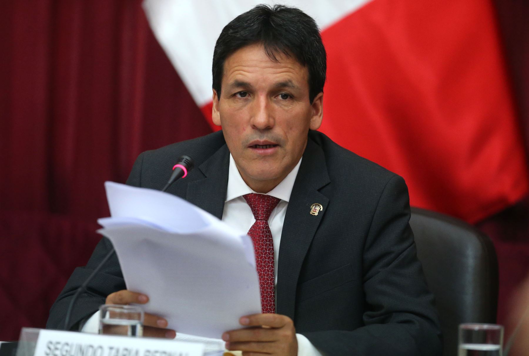 Legislador Segundo Tapia. ANDINA/Vidal Tarqui