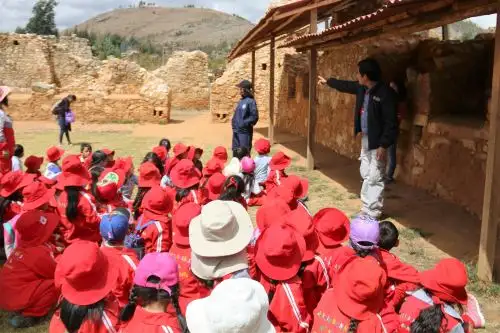 Se incrementa el número de visitas escolares a sitios arqueológicos de Huamachuco, en La Libertad. ANDINA