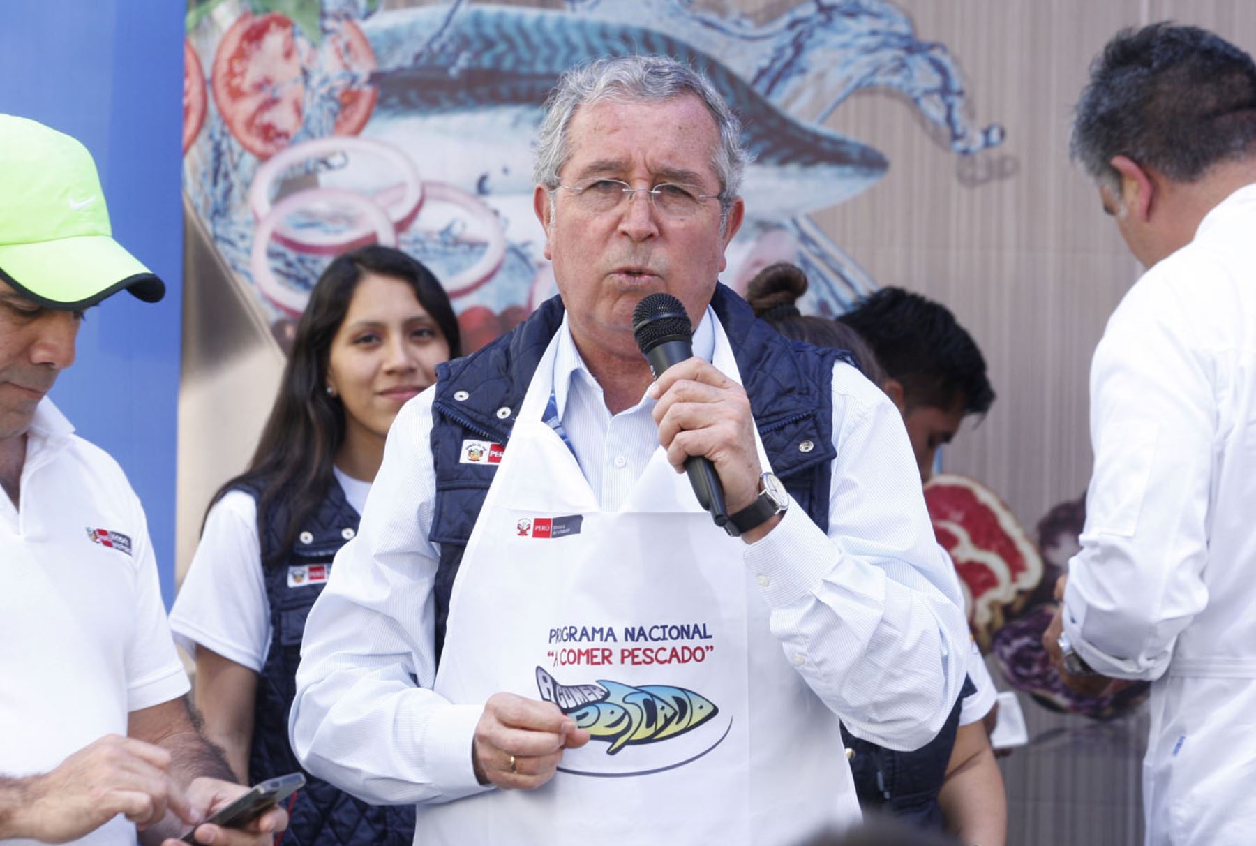Viceministro de Pesca y Acuicultura, Héctor Soldi. ANDINA