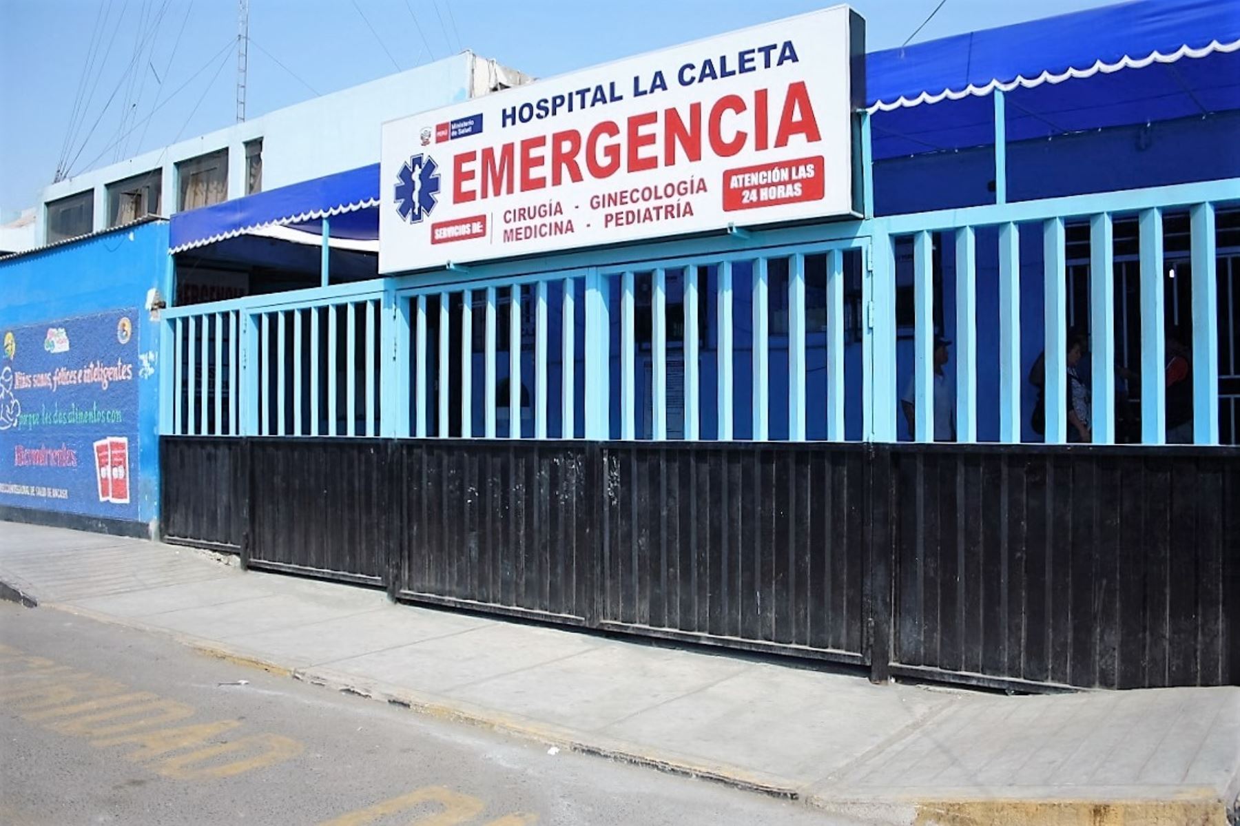 Hospital La Caleta de Chimbote, provincia del Santa, en Áncash. ANDINA