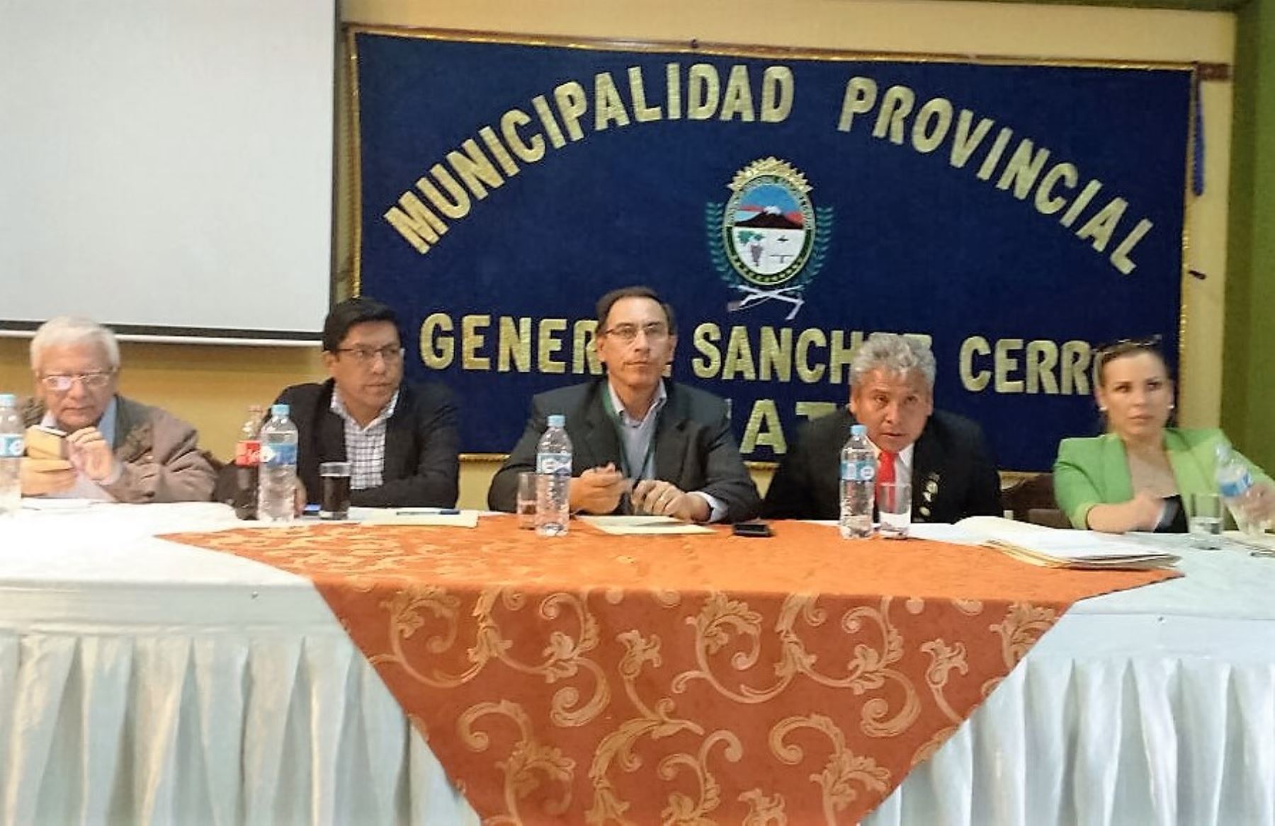 Ministro de Transportes y Comunicaciones, Martín Vizcarra, cumplió diversas actividades en Moquegua.