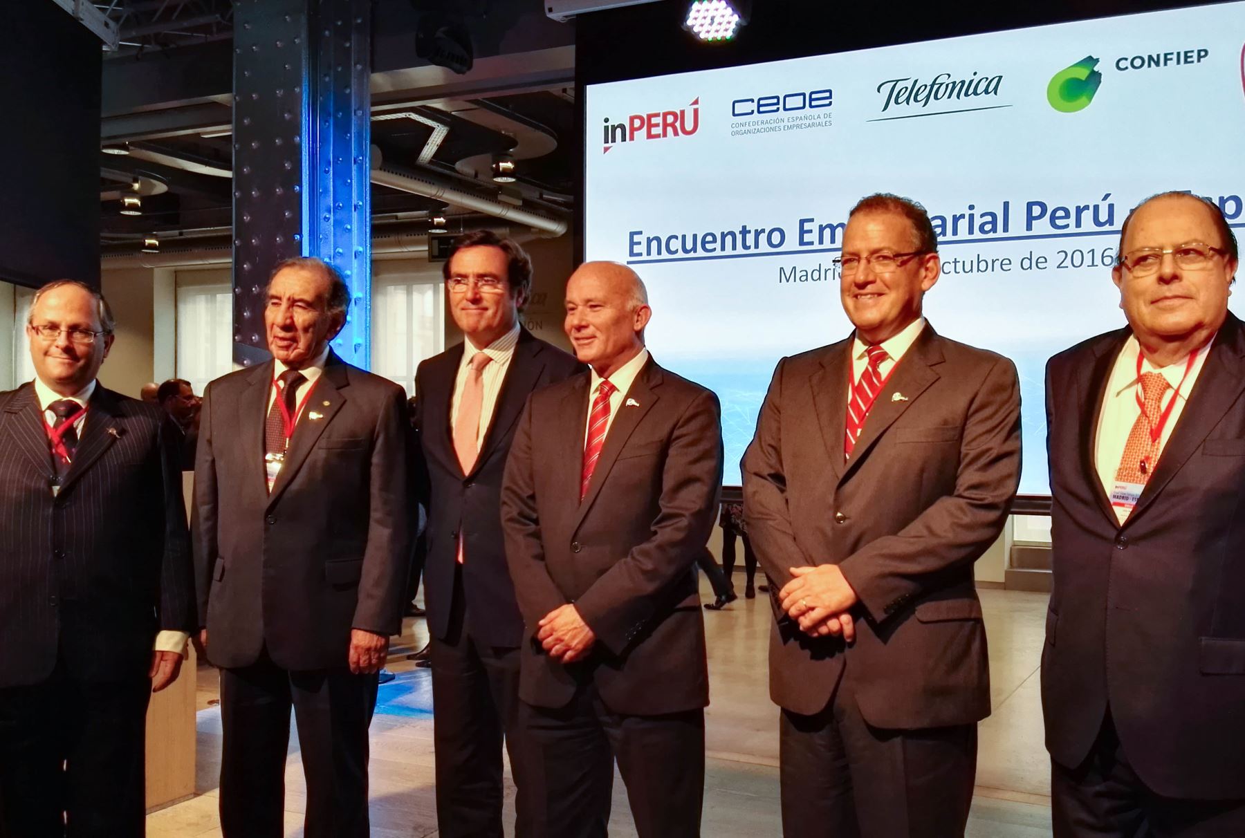 Más de 600 empresas españolas operan en Perú, destaca ministro Ferreyros
