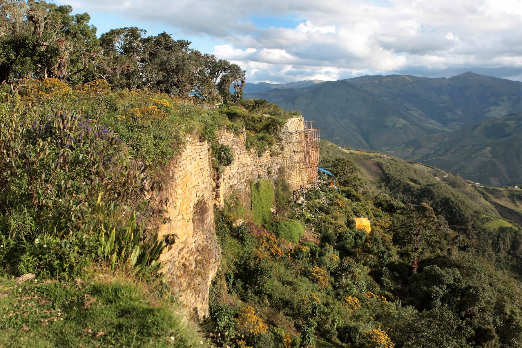 BBC muestra las maravillas de la fortaleza de Kuélap al mundo entero. ANDINA/Archivo