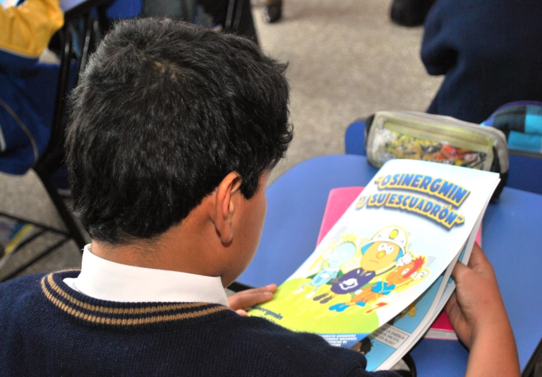 Docentes presentarán historietas para niños sobre uso seguro de electricidad. Foto: ANDINA/Difusión.