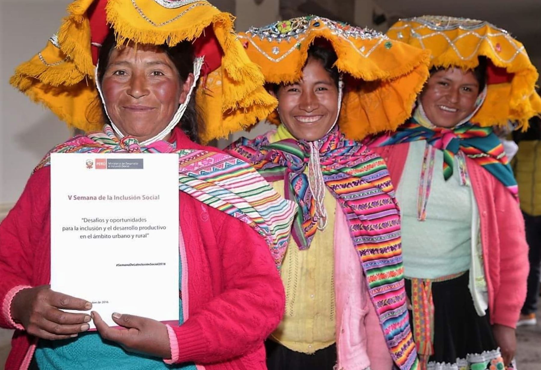 En el Cusco se realizó acto central de V Semana de la Inclusión Social