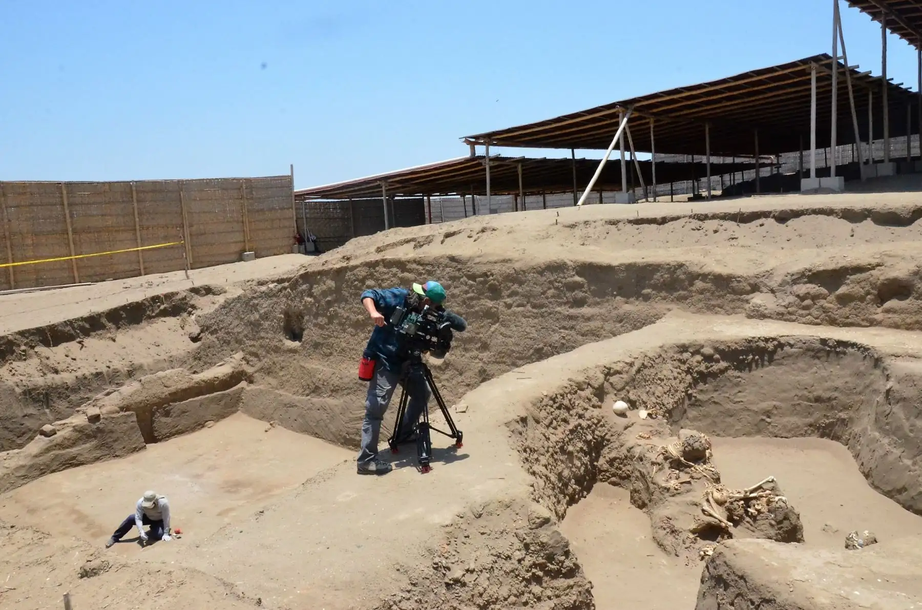 Investigaciones en Chotuna-Chornancap, en la región Lambayeque. FOTO: ANDINA/Archivo