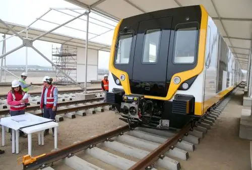 Línea 2 del Metro de Lima. Foto: ANDINA/Vidal Tarqui