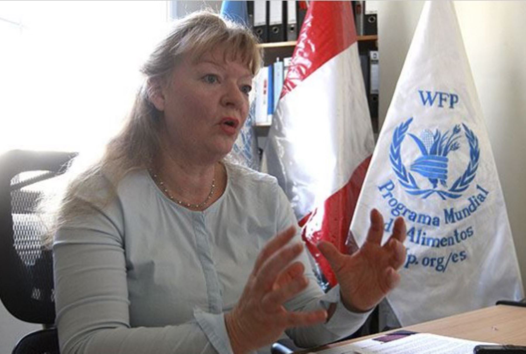 Karin Schmitt, jefa de Políticas de Programas del Programa Mundial de Alimentos.