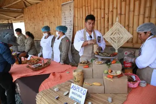 Recrean potajes que se consumían en la ciudad de Caral.