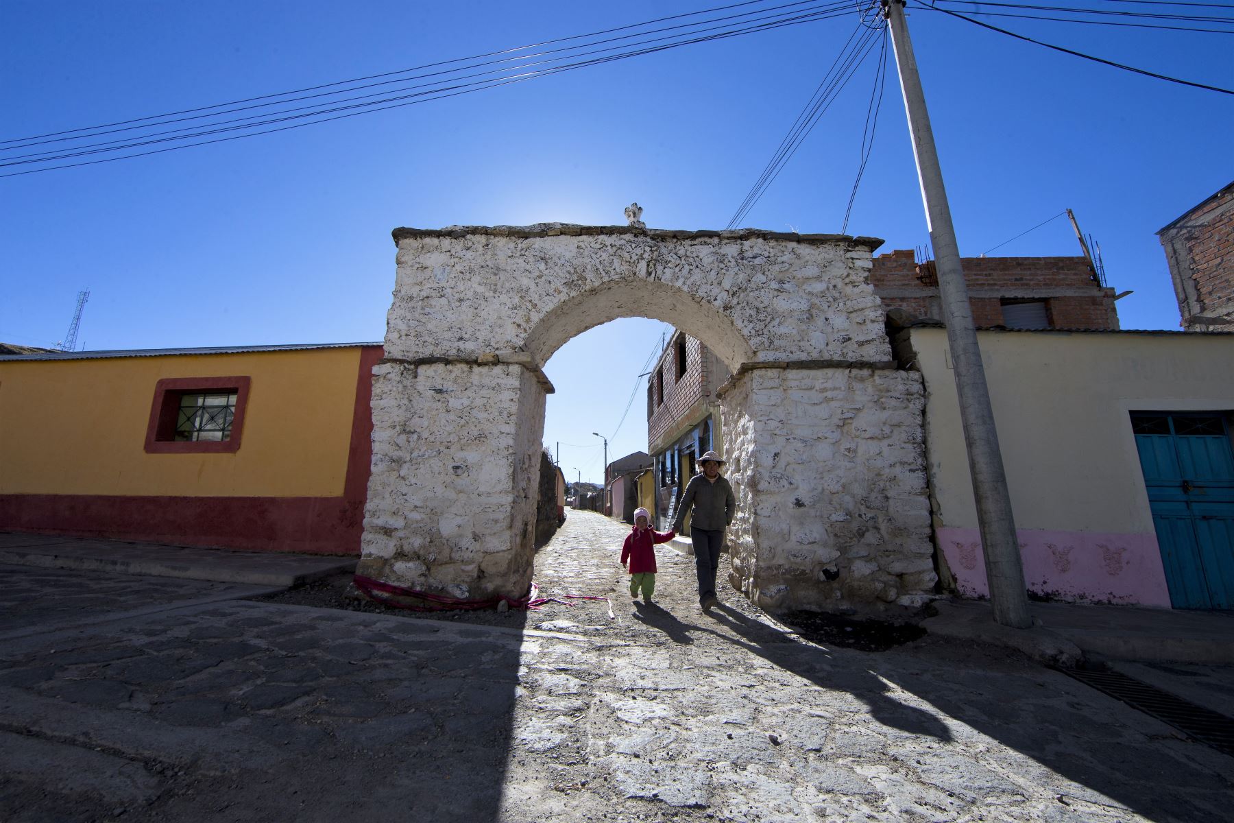 La localidad de Tuti, provincia de Arequipa, fue remecida esta mañana por un sismo de magnitud 3.5. Foto: ANDINA/archivo.