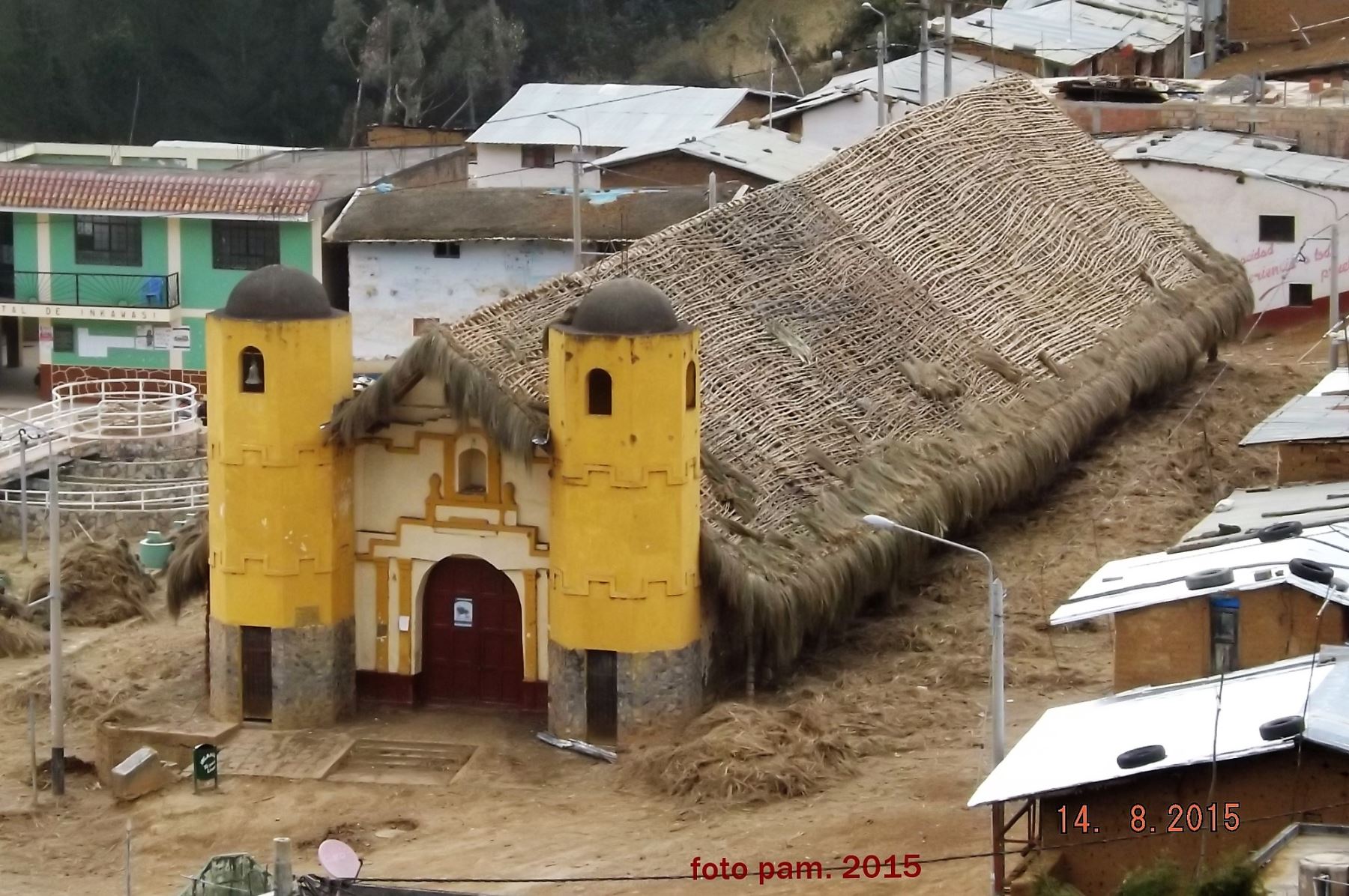 Techado de templo de San Pablo de Incahuasi, en Lambayeque, es declarado Patrimonio Cultural de la Nación. FOTO: Blog Pedro Alva