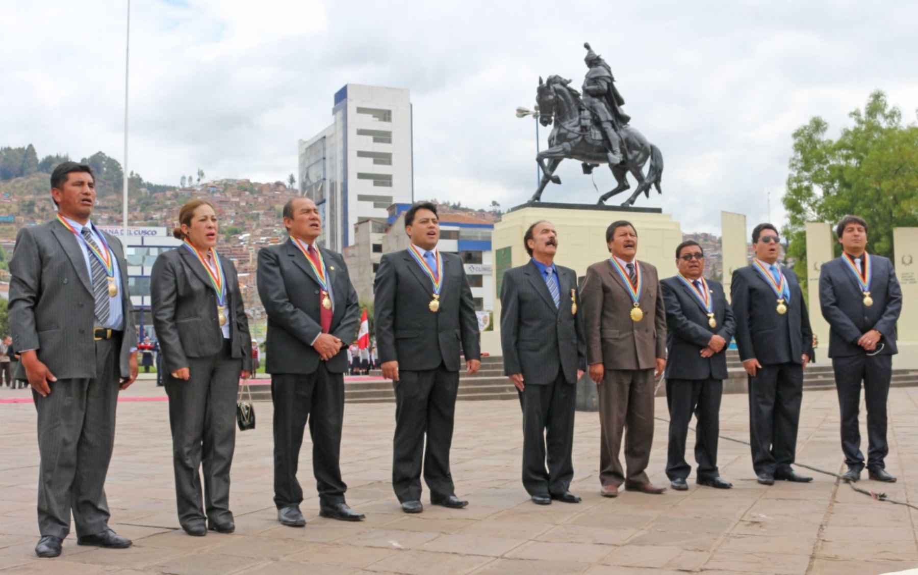 Rinden homenaje a figura de Túpac Amaru II en Cusco.
