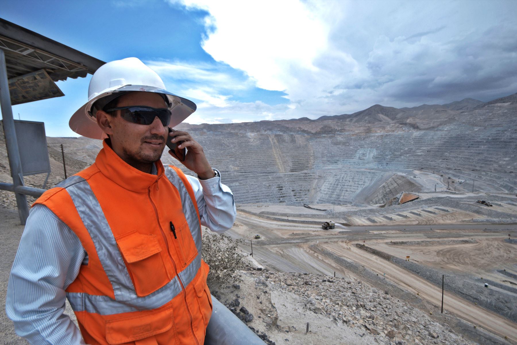 Trabajador del sector minero. Foto: Cortesía