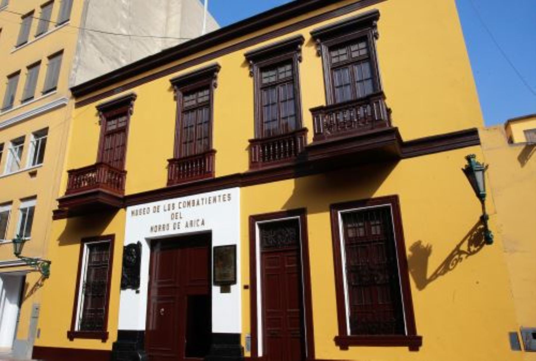 Casa de Francisco Bolognesi en pleno proceso de remodelación por el bicentenario de su nacimiento 1816- 2016.