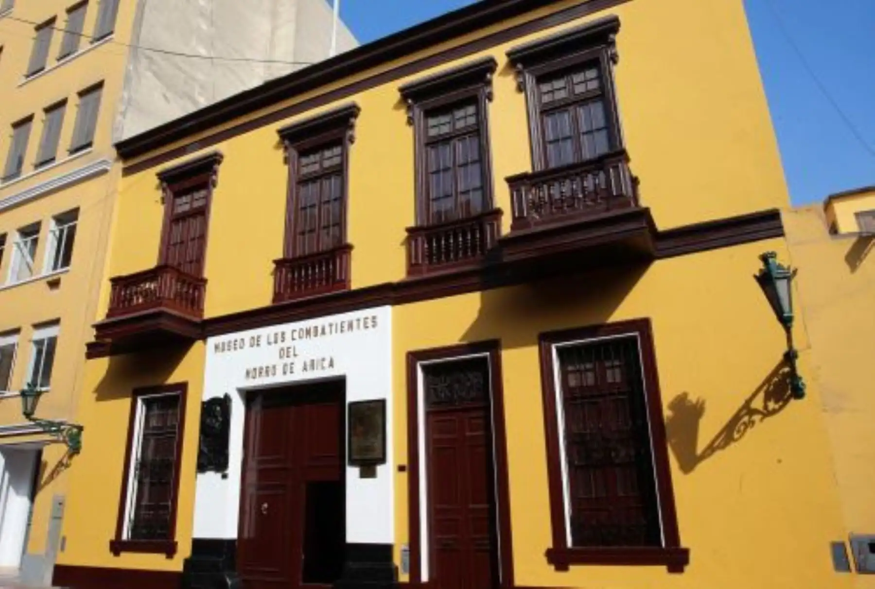Casa de Francisco Bolognesi en pleno proceso de remodelación por el bicentenario de su nacimiento 1816- 2016.