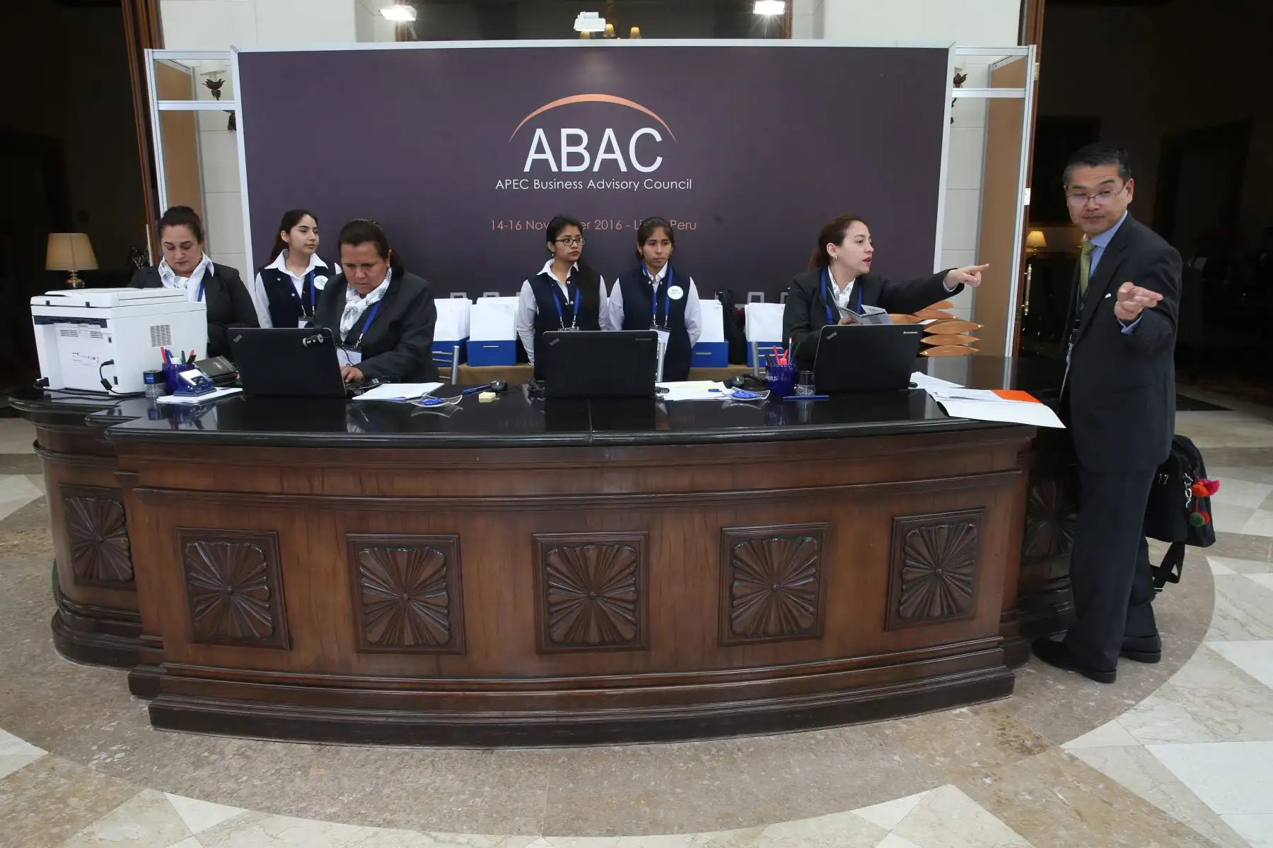 LIMA, PERÚ NOVIEMBRE 14. Sede del Country Club donde se inaugurará cumbre APEC.

Foto: ANDINA/Juan Carlos Guzmán Negrini.