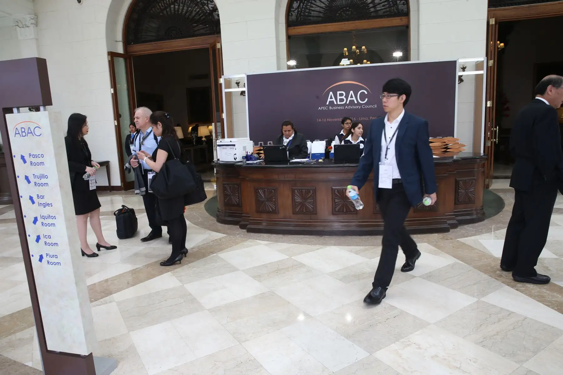 LIMA, PERÚ NOVIEMBRE 14. Sede del Country Club donde se inaugurará cumbre APEC.

Foto: ANDINA/Juan Carlos Guzmán Negrini.