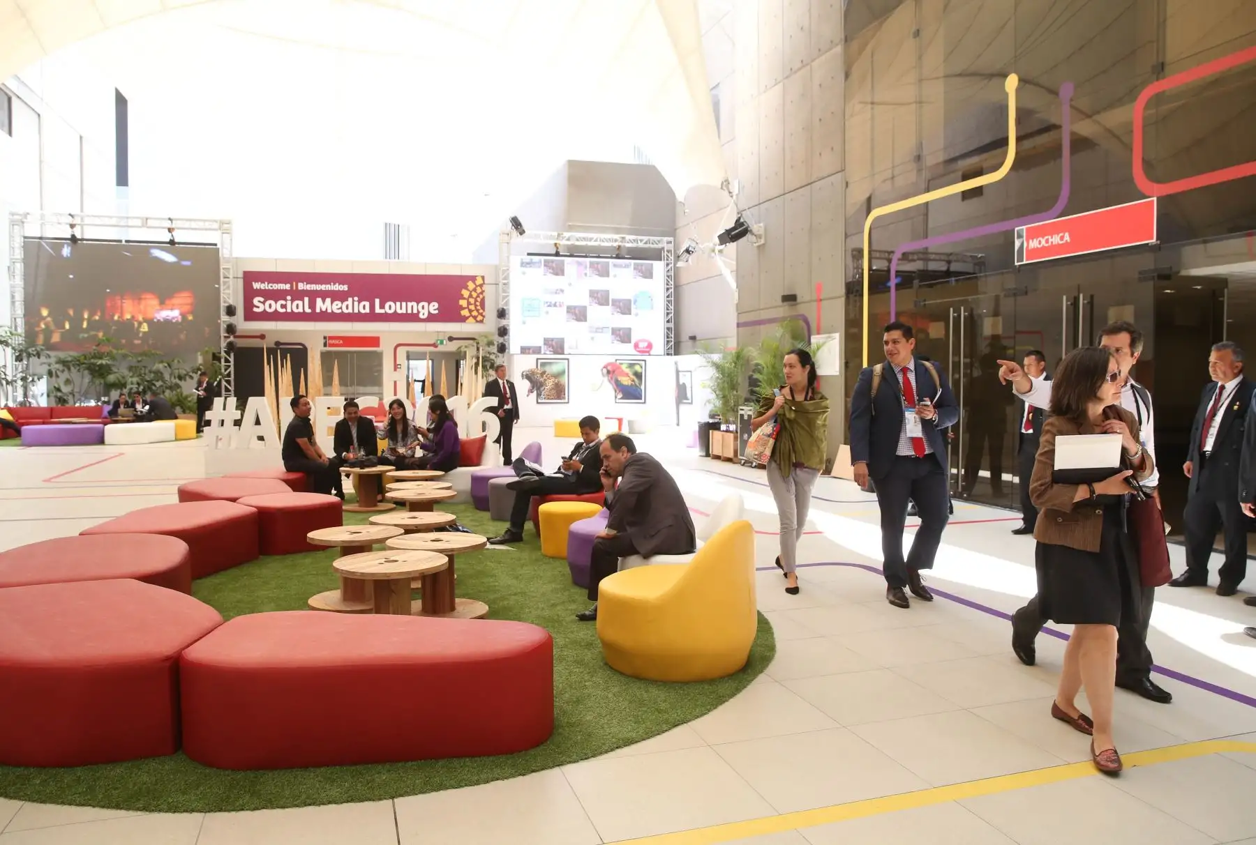 LIMA PERÚ, NOVIEMBRE 14. Foro APEC 2016 se inicia hoy en Lima.Foto: ANDINA/ Vidal Tarqui
