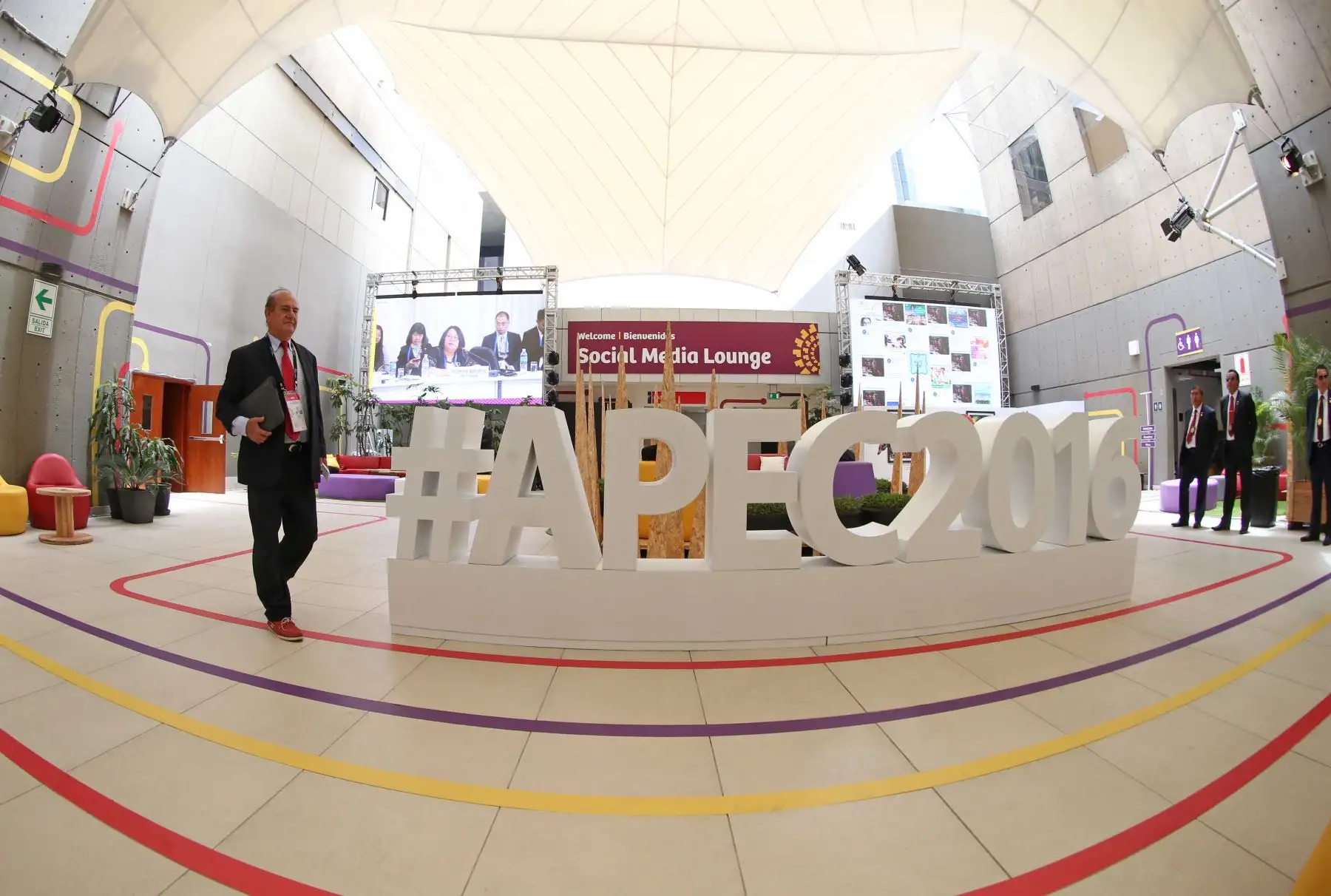 LIMA PERÚ, NOVIEMBRE 14. Foro APEC 2016 se inicia hoy en Lima.Foto: ANDINA/ Vidal Tarqui