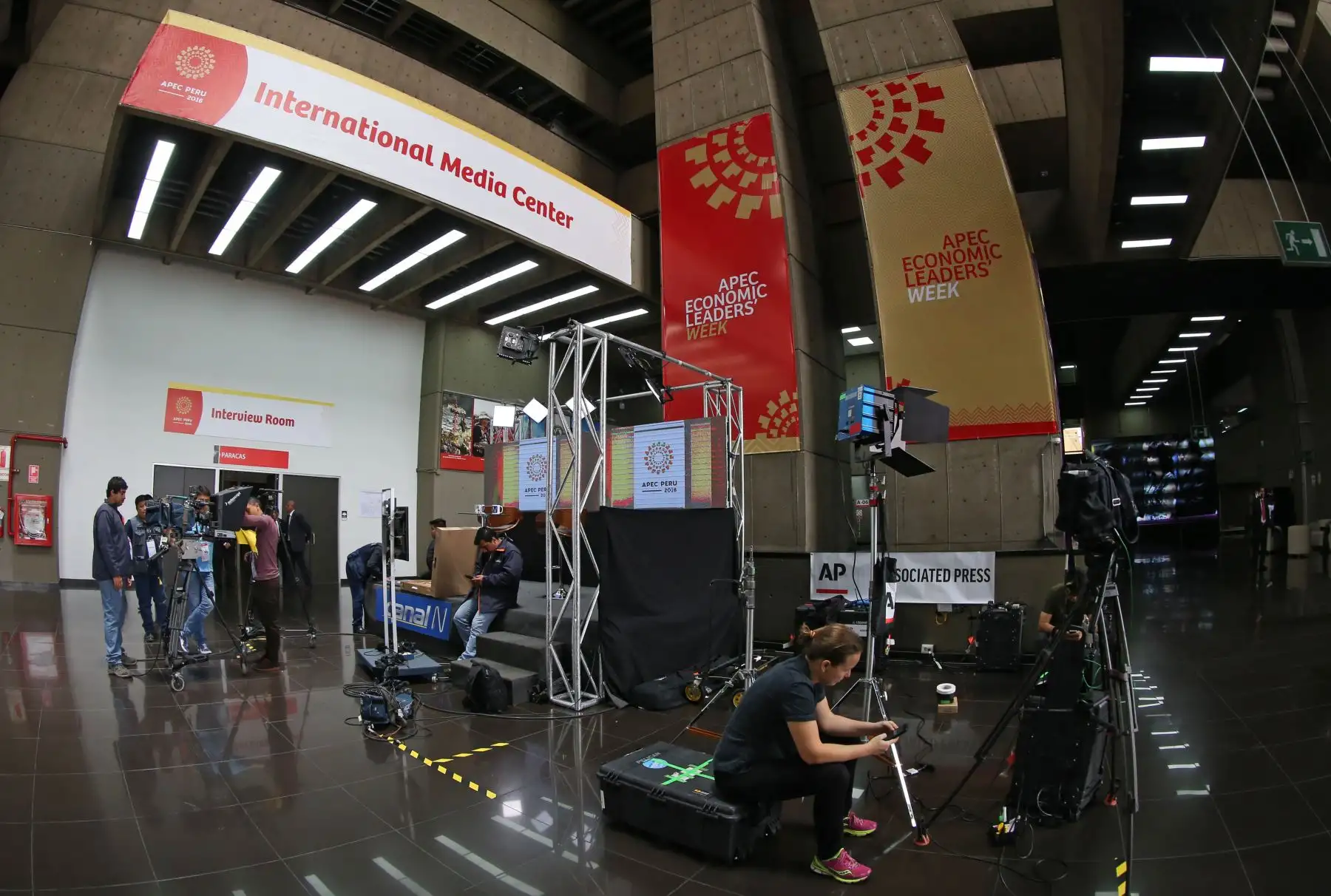 LIMA PERÚ, NOVIEMBRE 14. Foro APEC 2016 se inicia hoy en Lima.Foto: ANDINA/ Vidal Tarqui