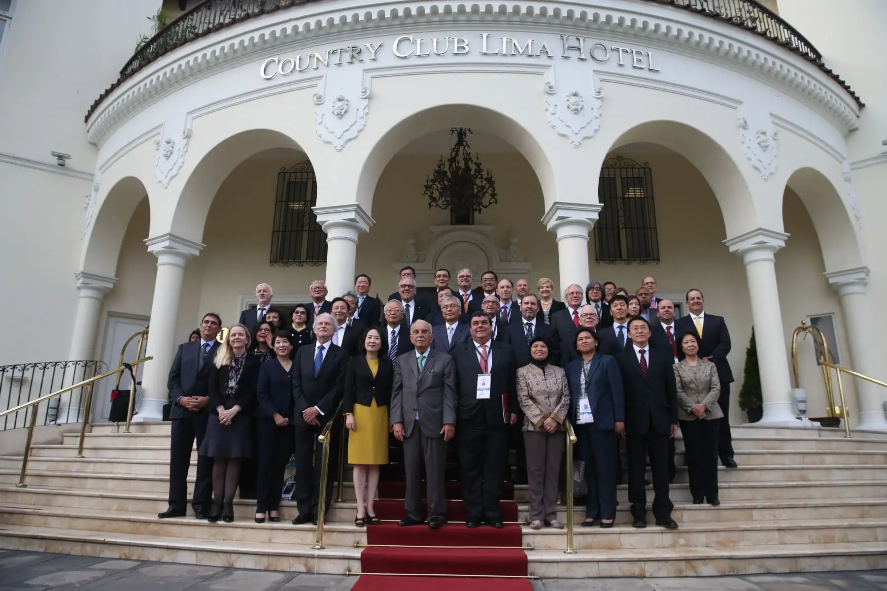 LIMA,PERÚ- NOVIEMBRE 14.Foto oficial de empresarios ABAC.Foto: ANDINA/archivo.