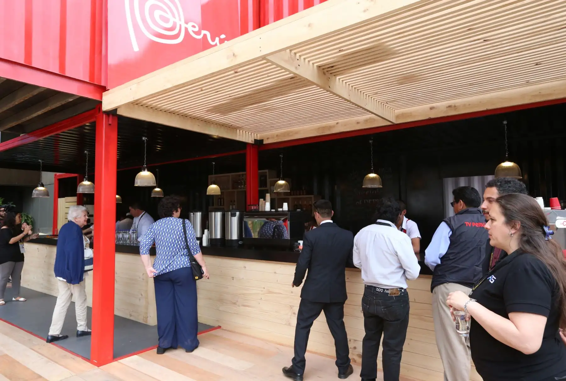 LIMA, PERÚ - NOVIEMBRE 15. Degustación de café peruano en la Cumbre APEC 2016.

Foto: ANDINA/Dante Zegarra.