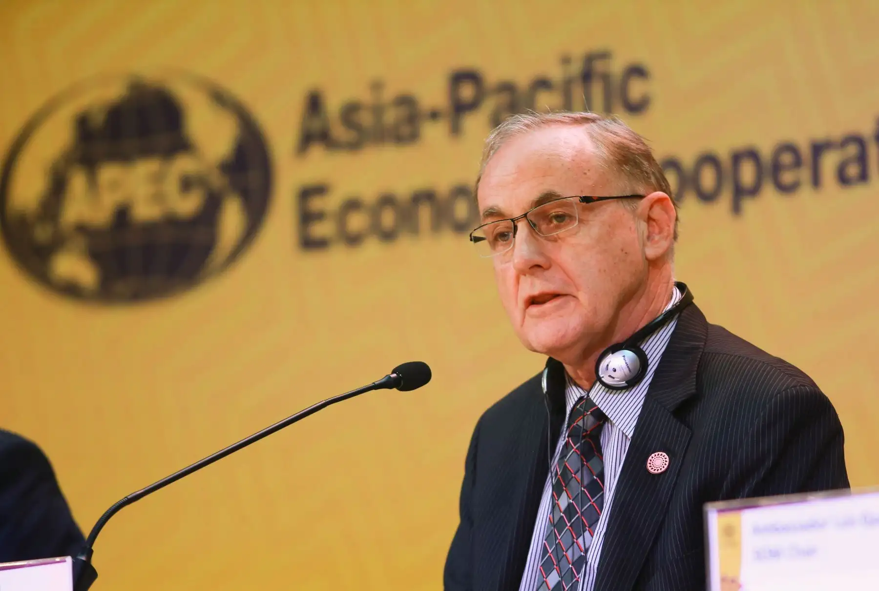 Altos funcionarios del Perú ante APEC exponen avances del trabajo realizado por las 21 economías de la región en el marco del Foro de Cooperación Económica Asia Pacífico - APEC 2016. Foto: ANDINA/ Jhony Laurente