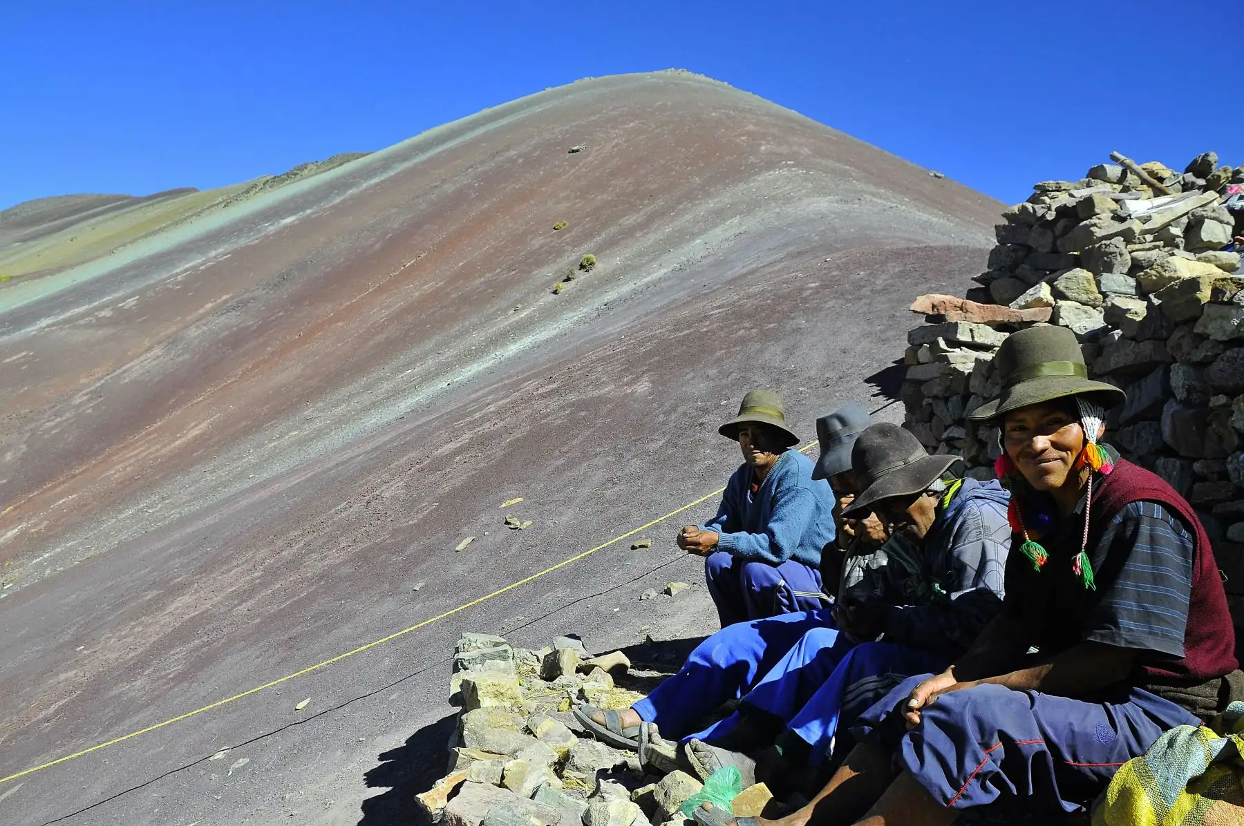 Winikunka, la montaña de siete colores de Cusco. Foto: Peruska Chambi Echegaray