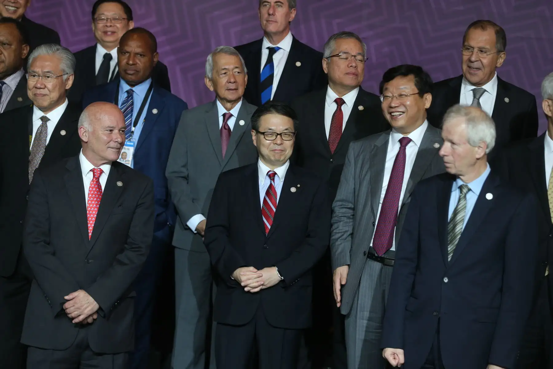 LIMA PERÚ, NOVIEMBRE 17. Fotografía Oficial de los ministros de relaciones exteriores APEC 2016.Foto: ANDINA/Vidal Tarqui
