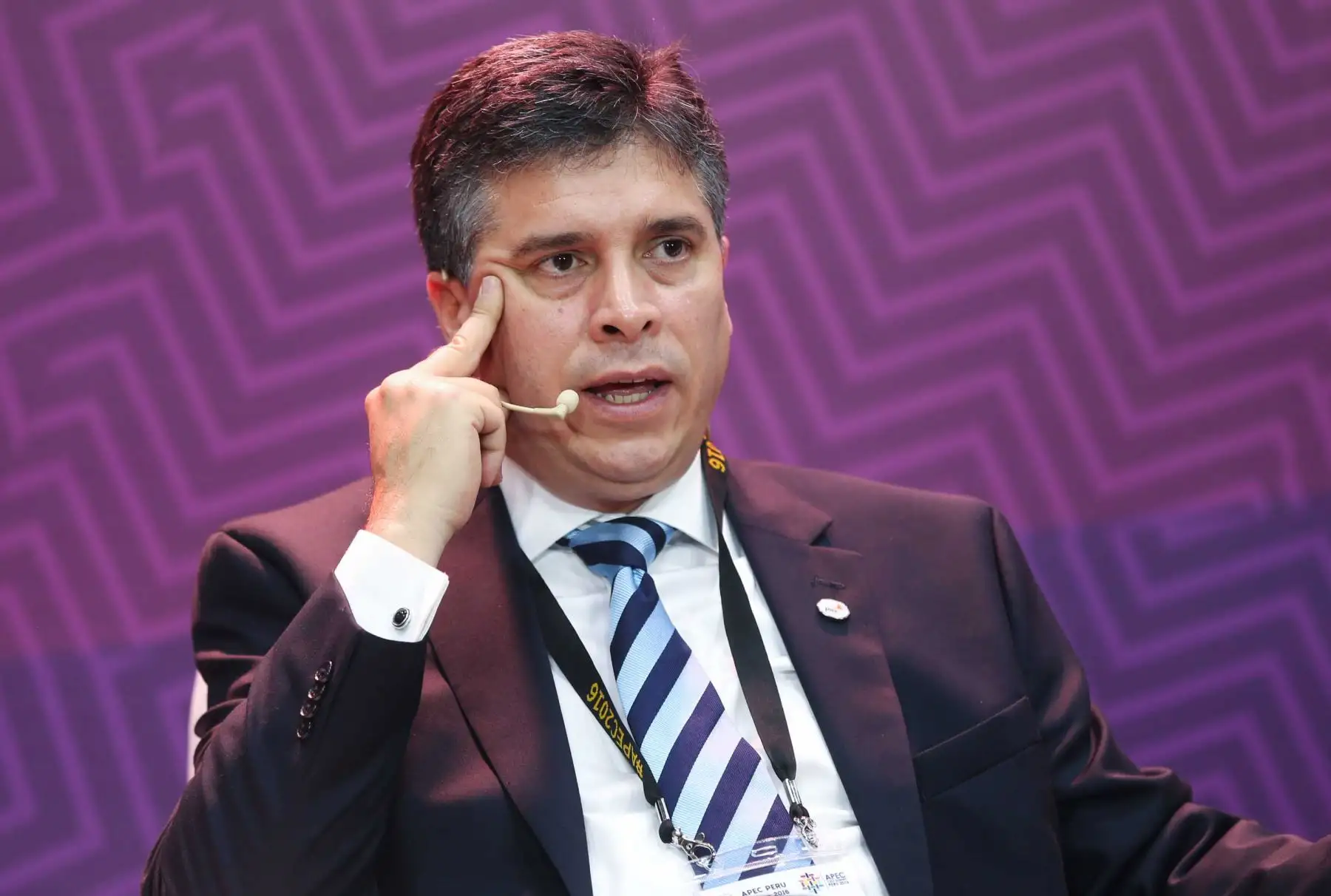 Socio principal de PwC, Orlando Marchesi.Foto:  ANDINA/Norman Córdova