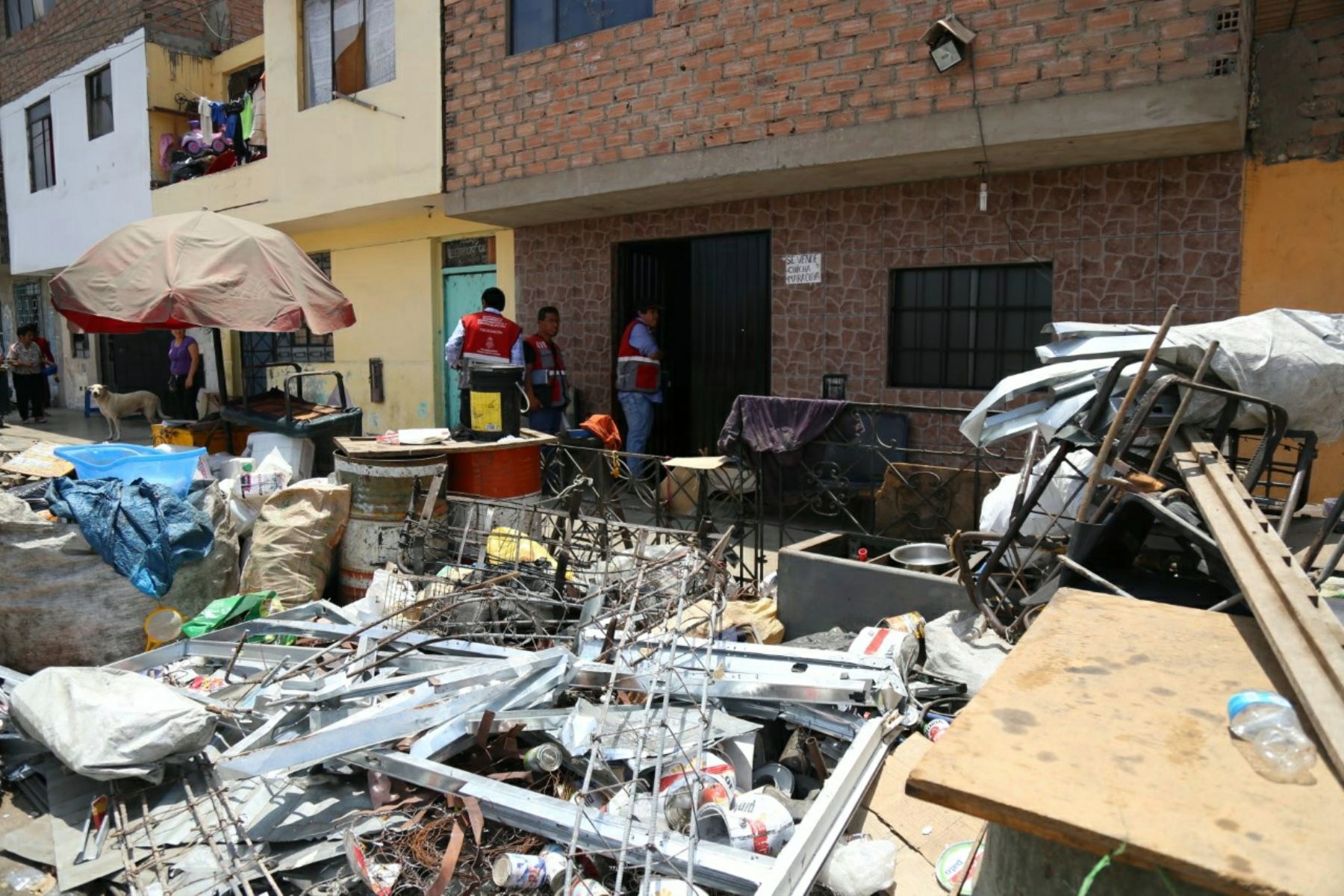 Retiran a recicladores informales en opertivo del Callao. Foto: Difusión.
