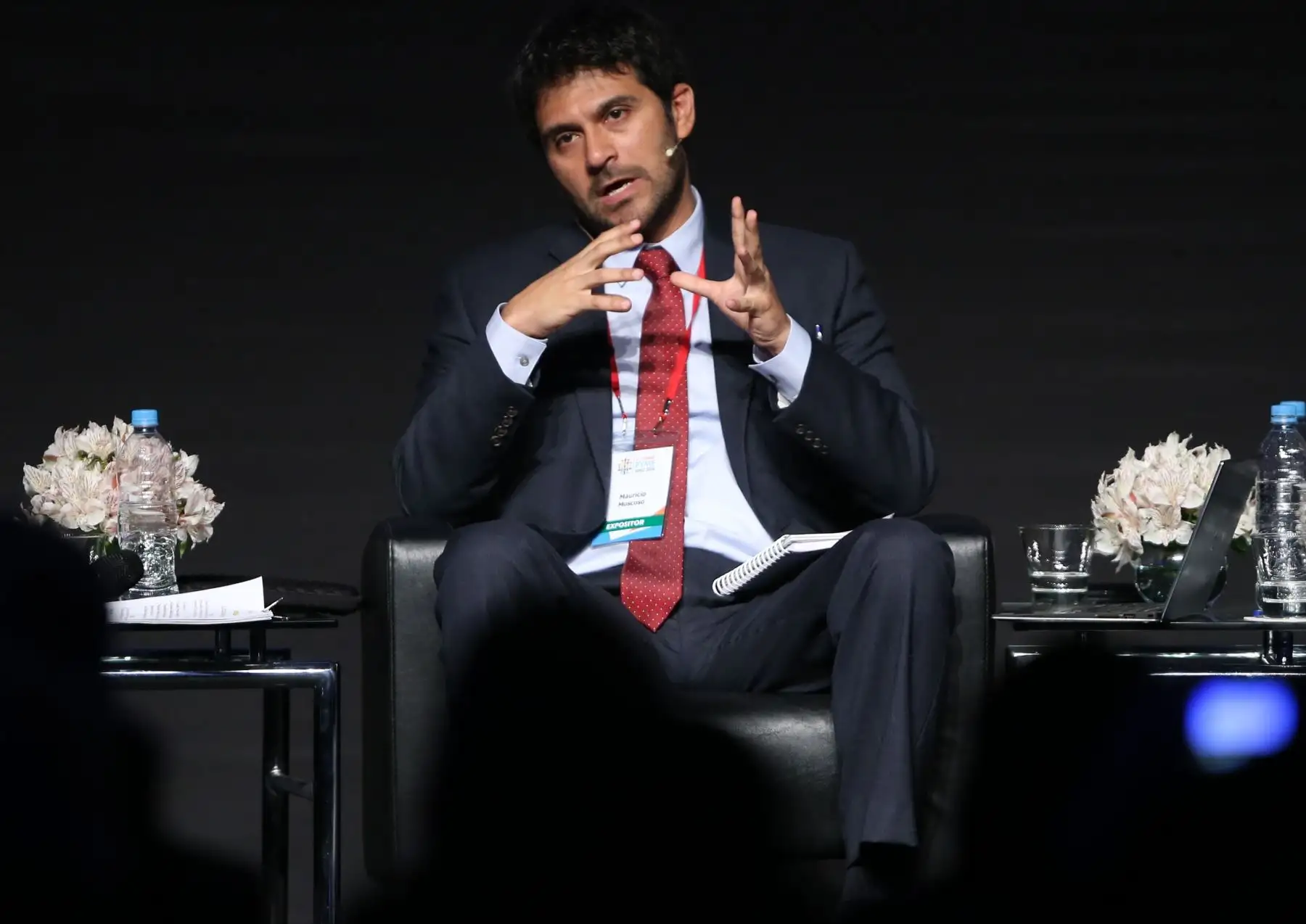 LIMA, PERÚ NOVIEMBRE 17. Exposición de Mauricio Moscoso en el marco de la IX Cumbre PYME APEC 2016.

Foto Andina/ Juan Carlos Guzmán