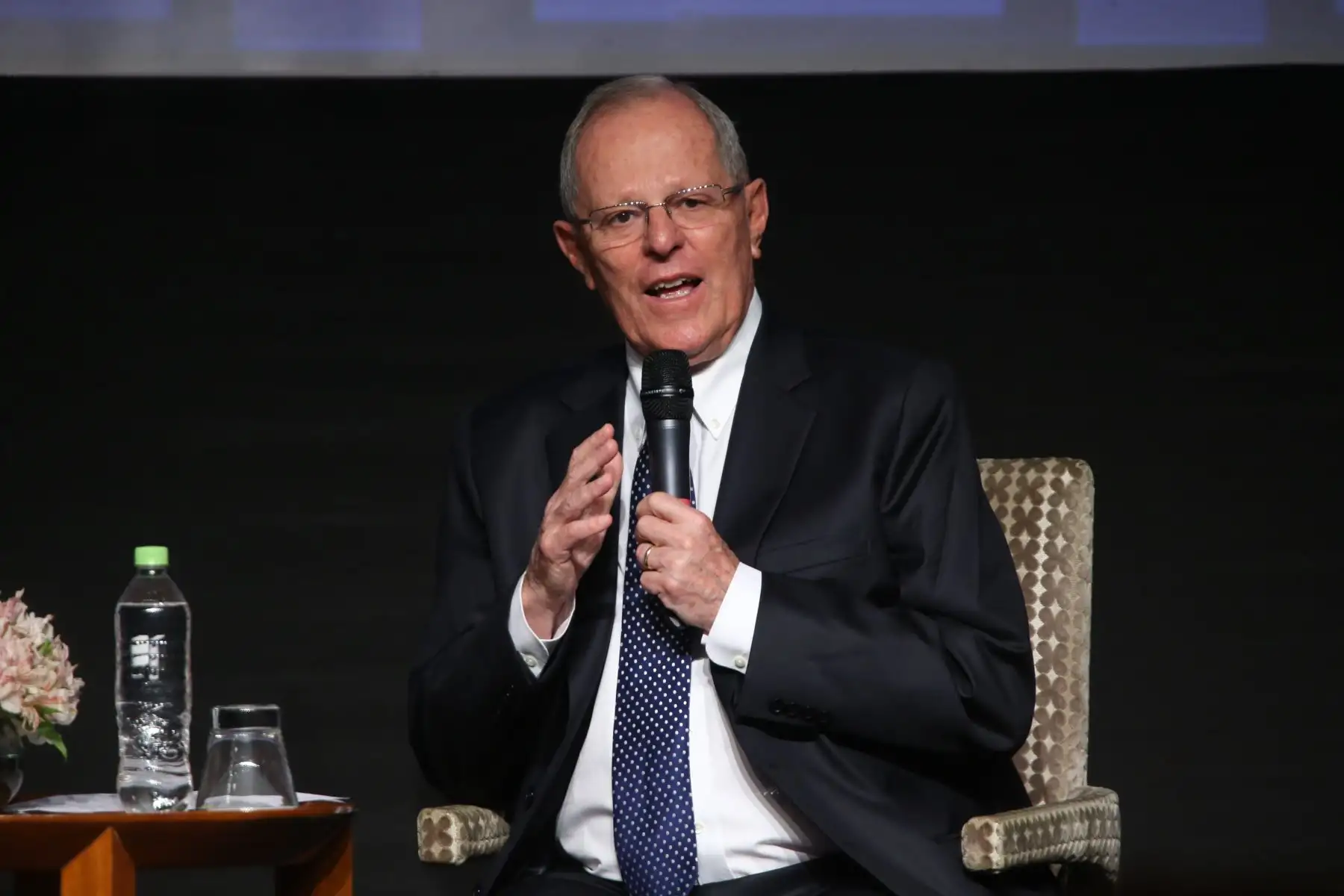 LIMA, PERÚ NOVIEMBRE 17. Presidente Pedro Pablo Kuczynski clausuró la IX Cumbre PYME APEC 2016.

Foto: ANDINA/Juan Carlos Guzmán Negrini.