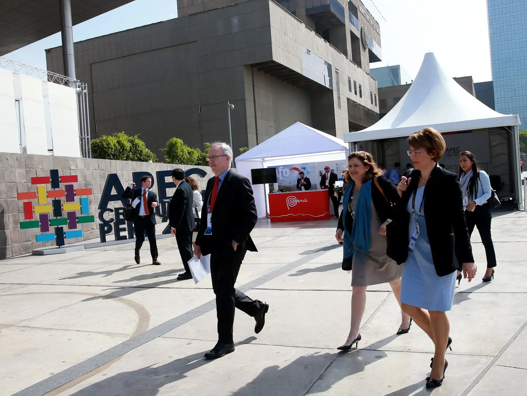 LIMA,PERÚ-NOVIEMBRE 18. Cumbre empresarial APEC-CEO summit en el gran teatro nacional.Foto: ANDINA/ Jhony Laurente